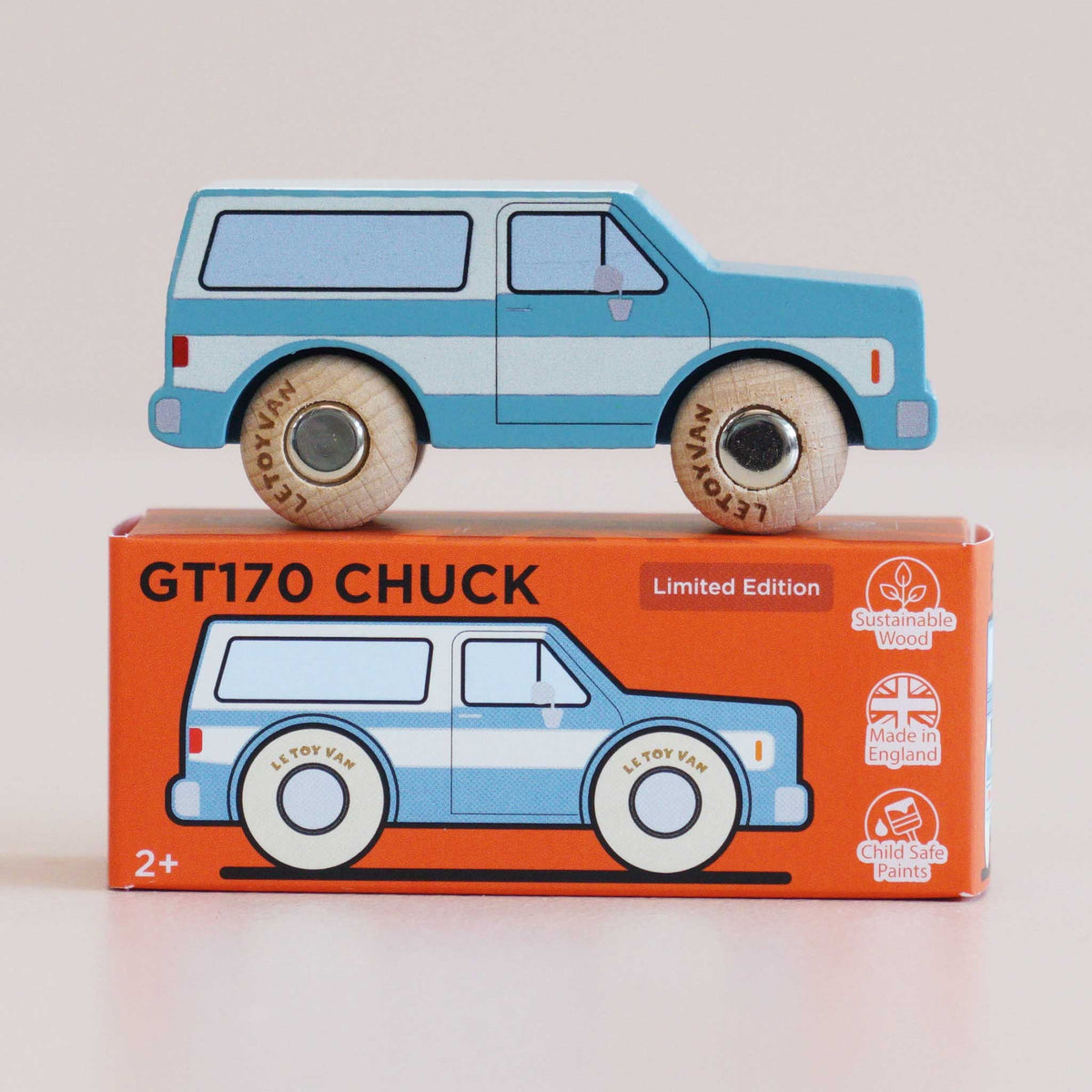 Chuck Wooden Vehicle (GT170) Le Toy Van Lil Tulips