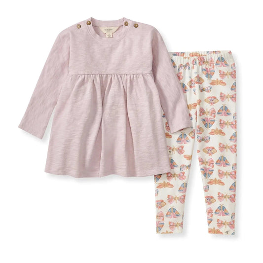 Chunky Slub Tunic Set Burt's Bees Baby Lil Tulips