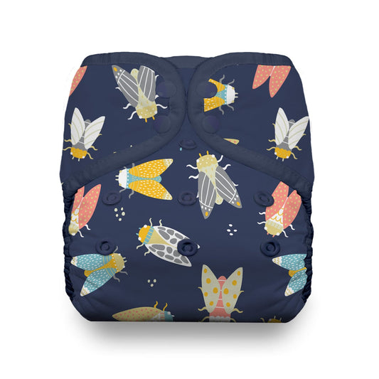 Cicada Snap Natural One Size Pocket Diaper Thirsties Lil Tulips