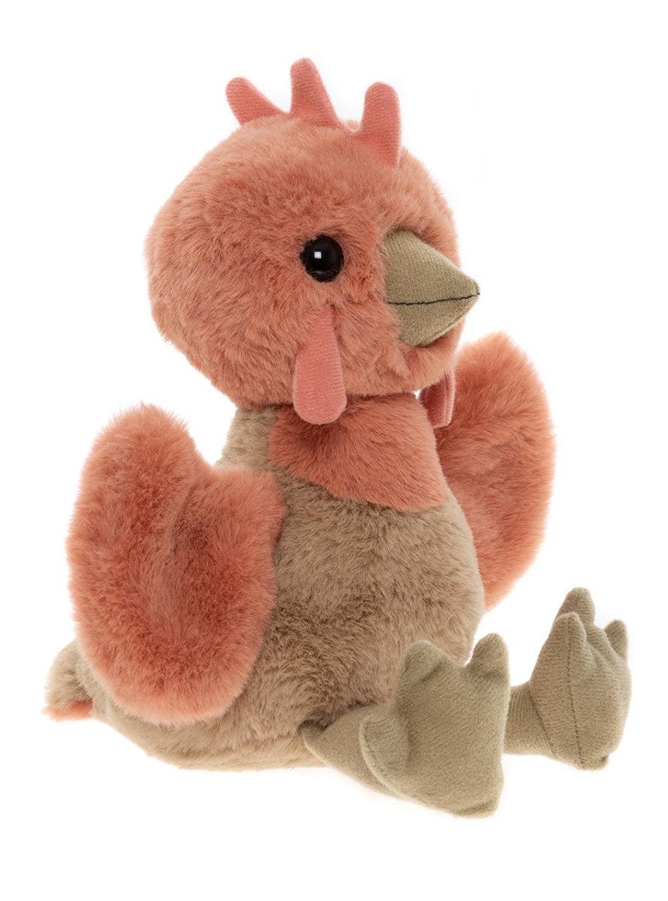Clucky Chicken (Marmalade Orange) Charlie Bears Lil Tulips