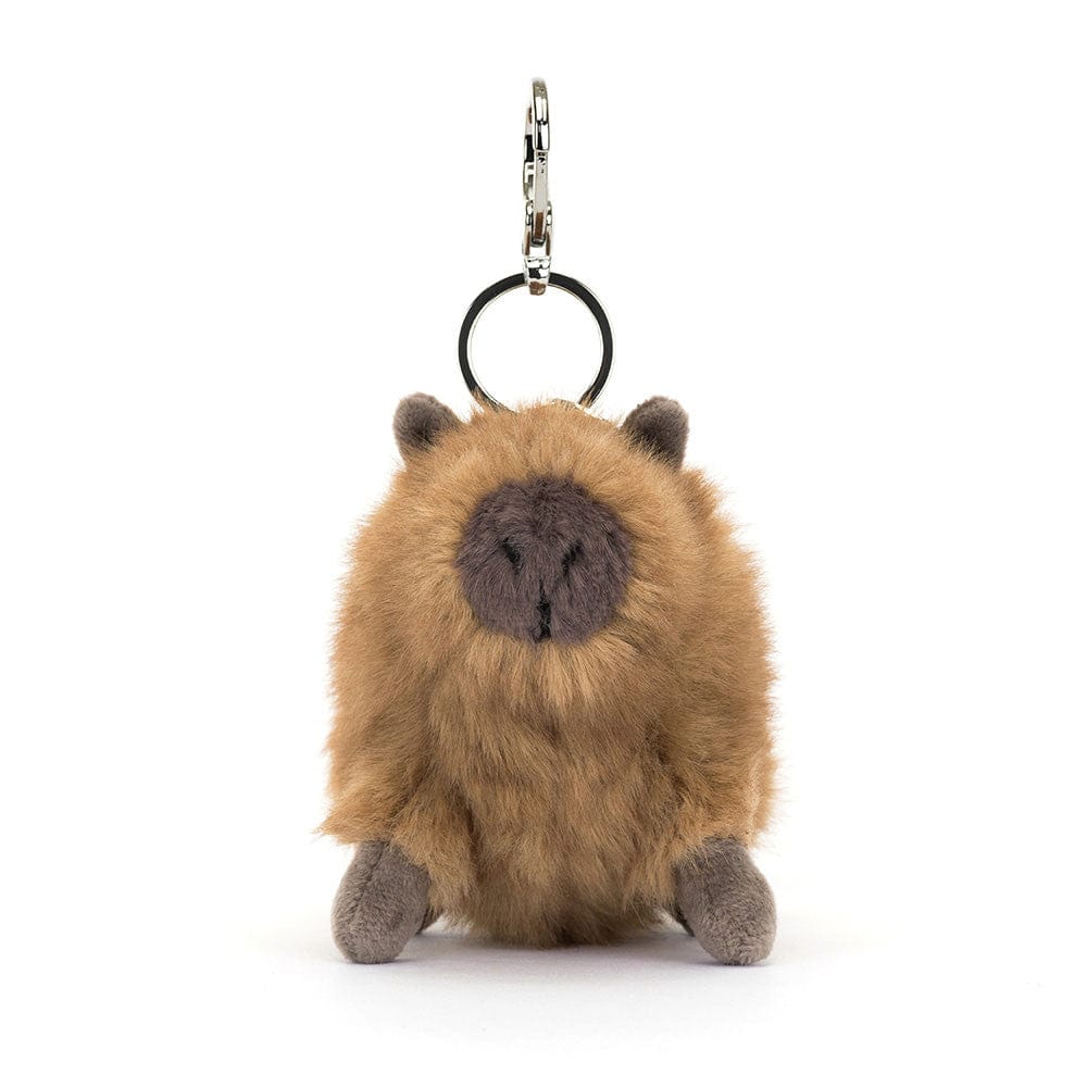 Clyde Capybara Bag Charm Jellycat Lil Tulips
