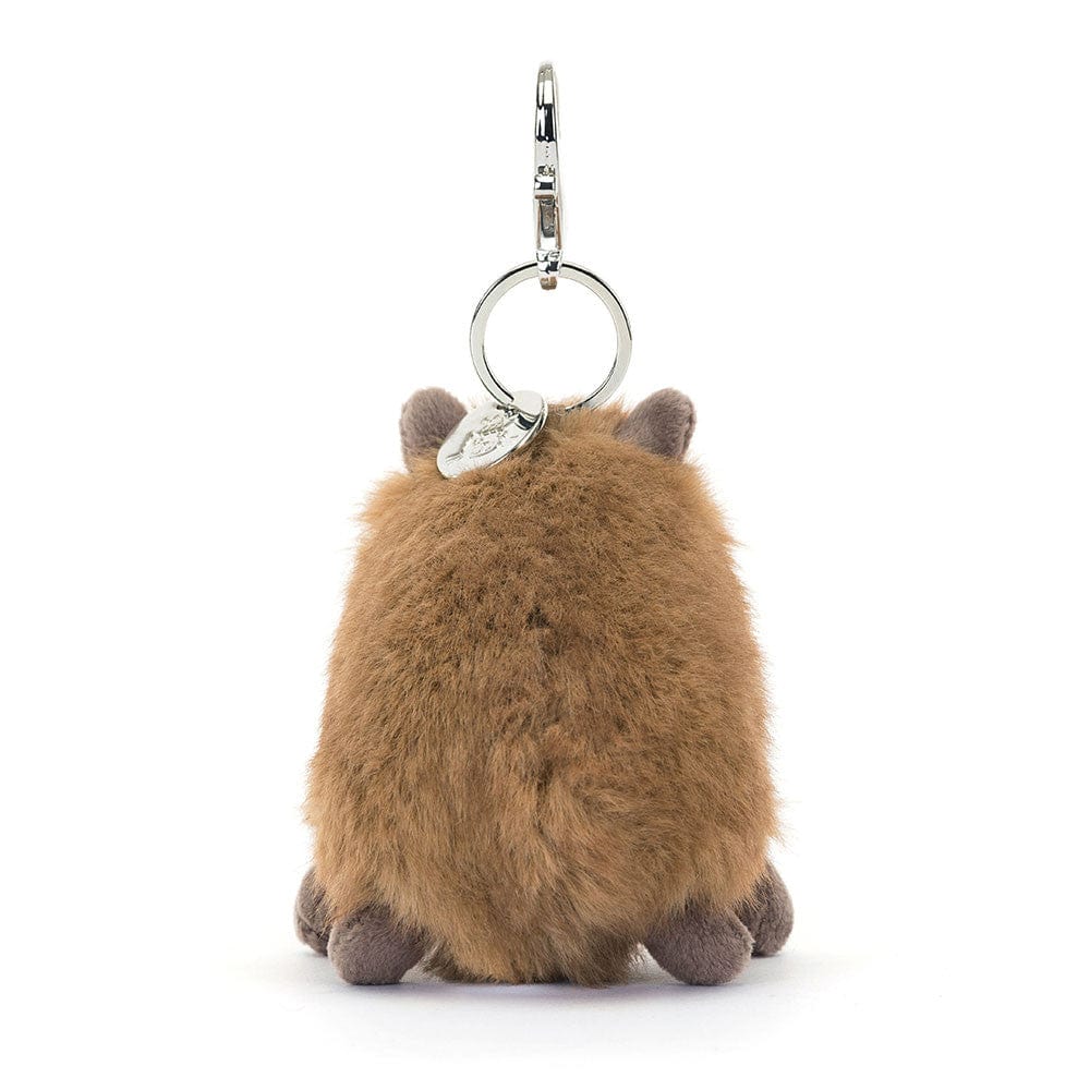 Clyde Capybara Bag Charm Jellycat Lil Tulips