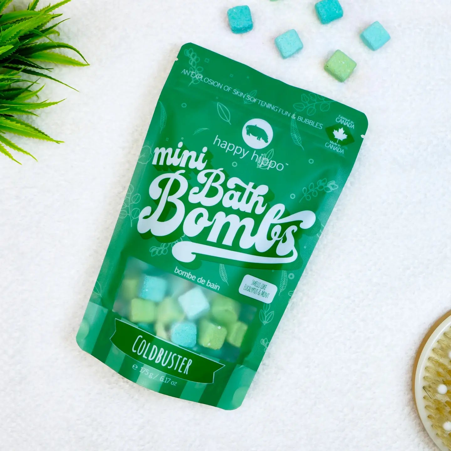 Coldbuster- Mini Bath Bombs Happy Hippo Bath Lil Tulips