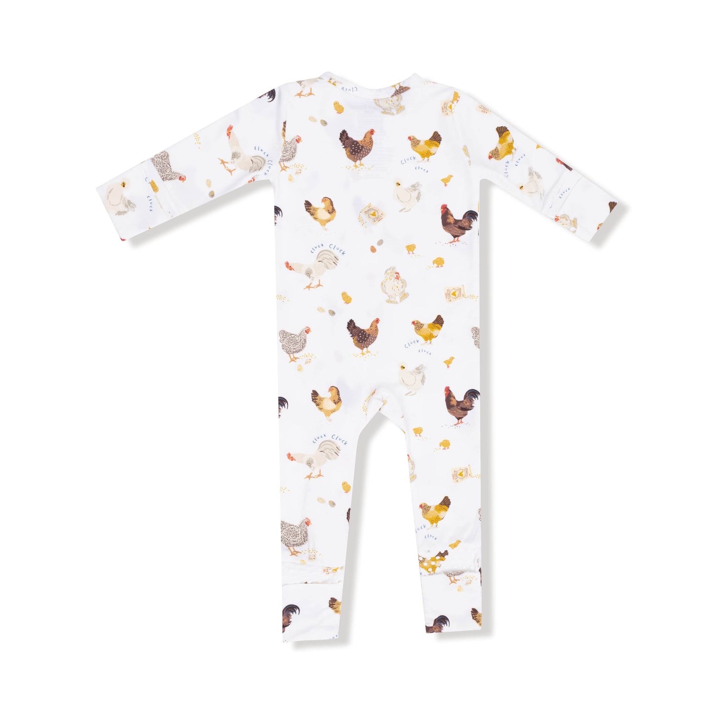 Collector Chickens - 2 Way Zipper Romper Angel Dear Lil Tulips
