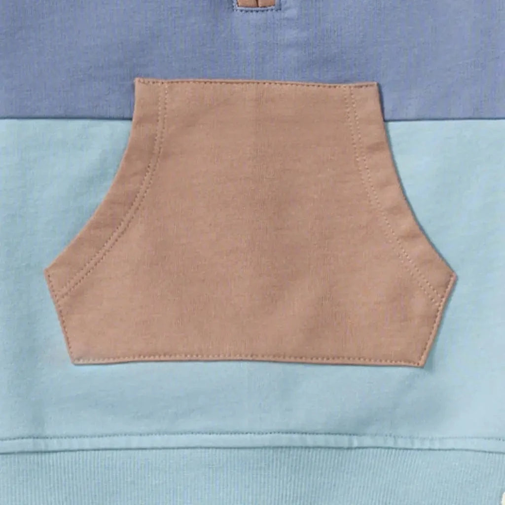 Color Blocked Toddler Sweatshirt Set Burt's Bees Baby Lil Tulips