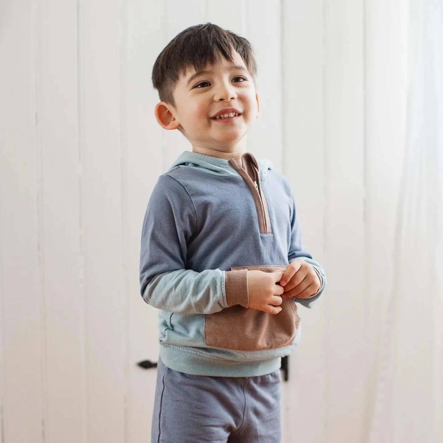 Color Blocked Toddler Sweatshirt Set Burt's Bees Baby Lil Tulips