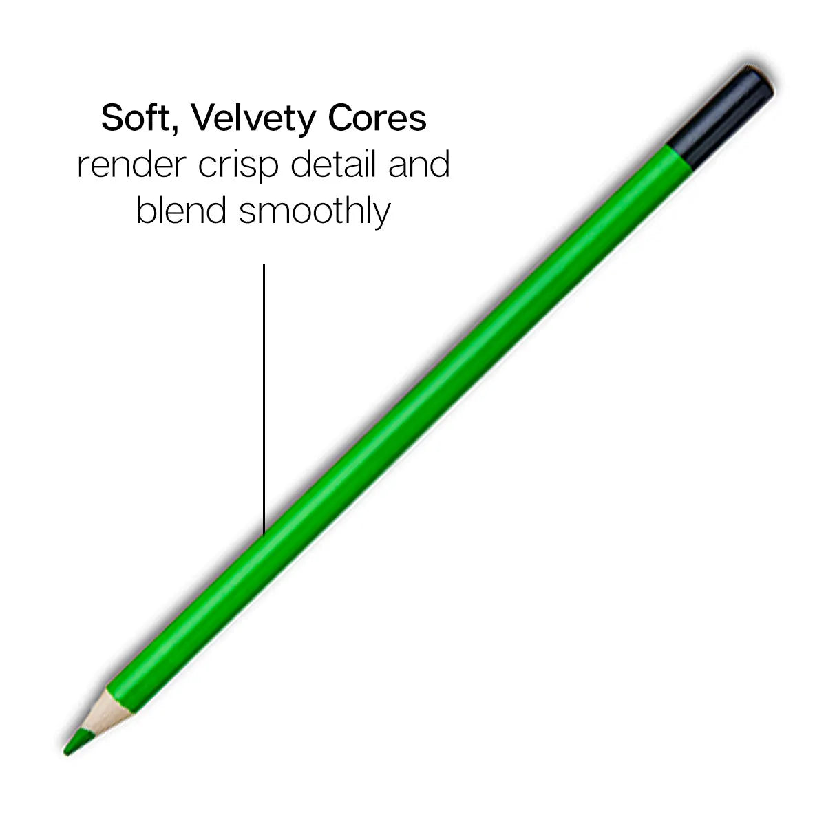 Colored Pencils - 12 Neon Colors KINGART Lil Tulips