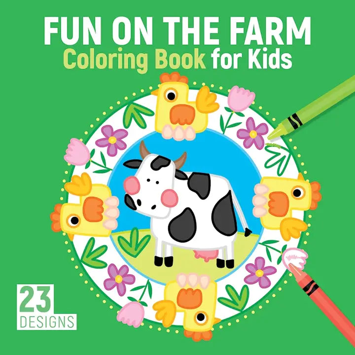 Coloring Book - Fun On the Farm Wellspring Lil Tulips