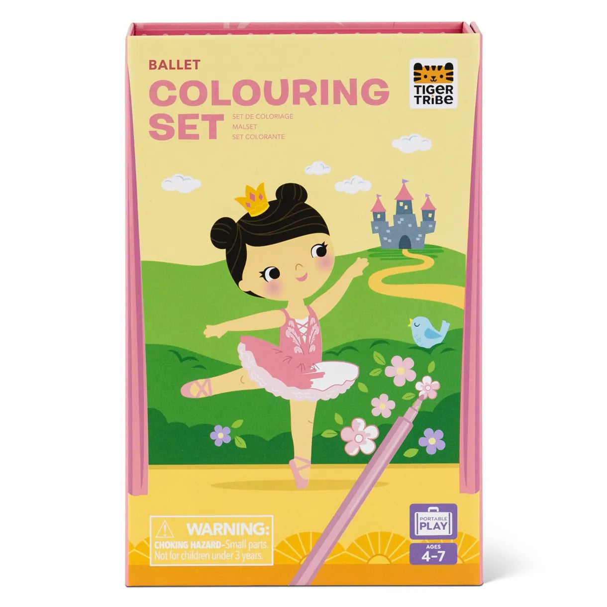 Coloring Set - Ballet Tiger Tribe Lil Tulips