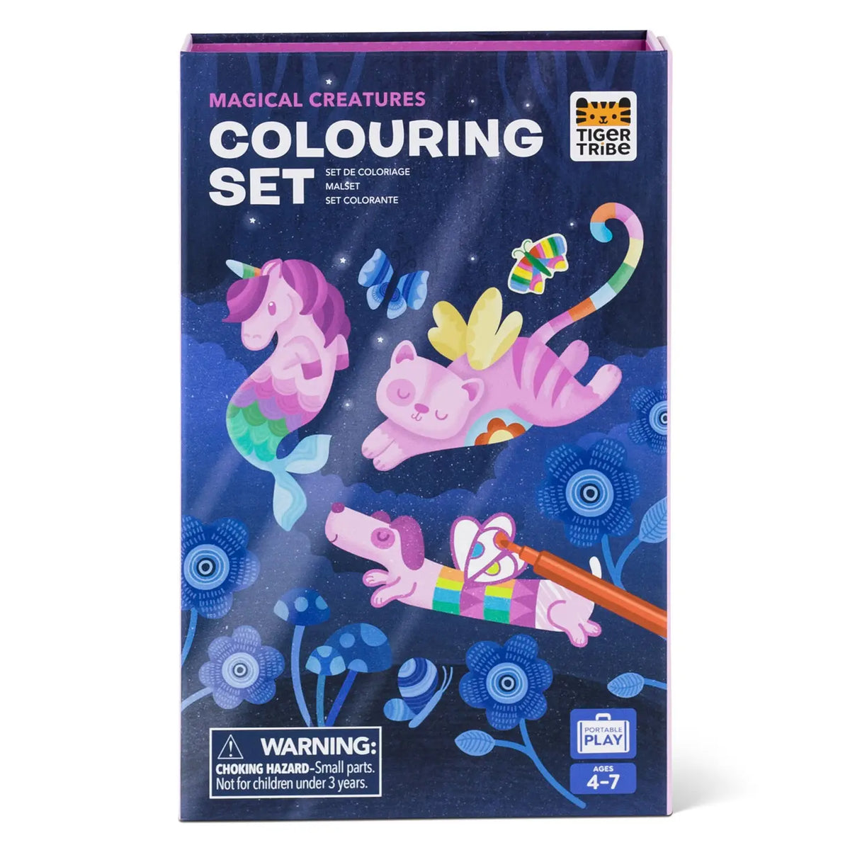 Coloring Set - Magical Creatures Tiger Tribe Lil Tulips