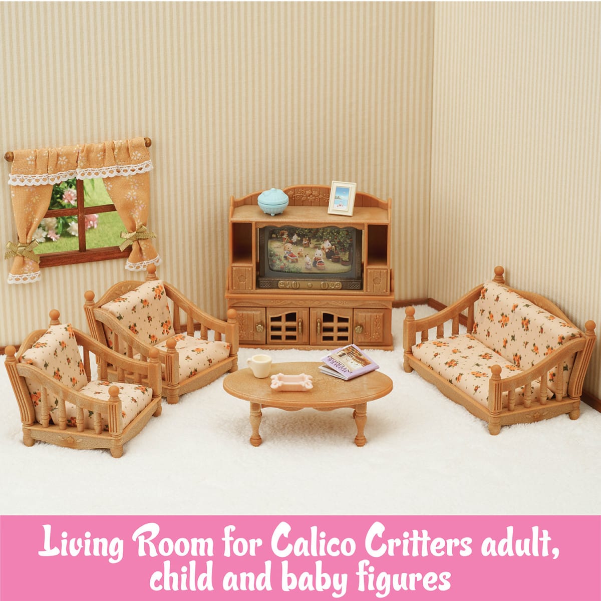 Comfy Living Room Set Calico Critter Lil Tulips