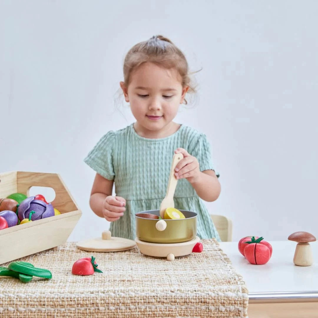 Cookery Set Plan Toys Lil Tulips