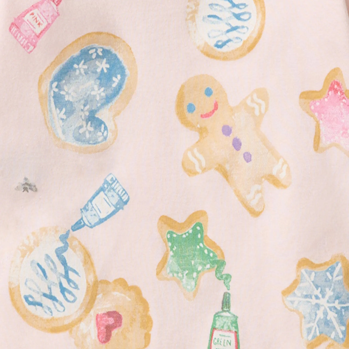 Cookie Party Organic Cotton Sleep & Play Footed Burt's Bees Baby Lil Tulips