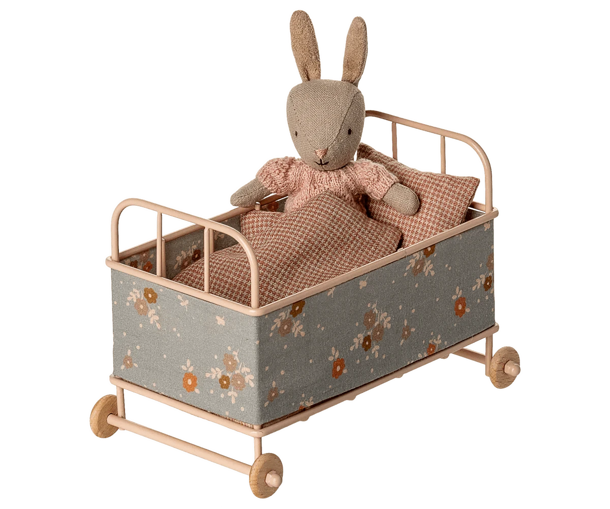 Cot bed, Micro - Powder Maileg Lil Tulips