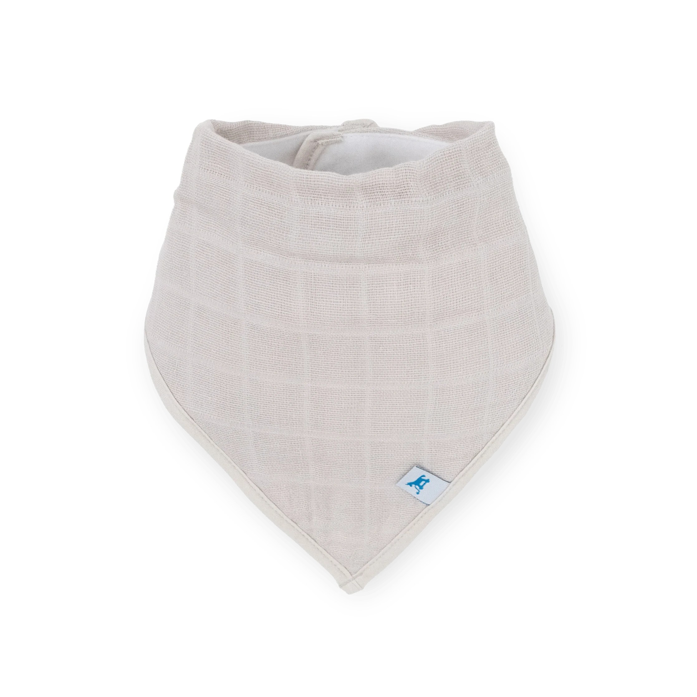 Cotton Muslin + Fleece Bandana Bib 4 Pack - Wallflower Little Unicorn Lil Tulips