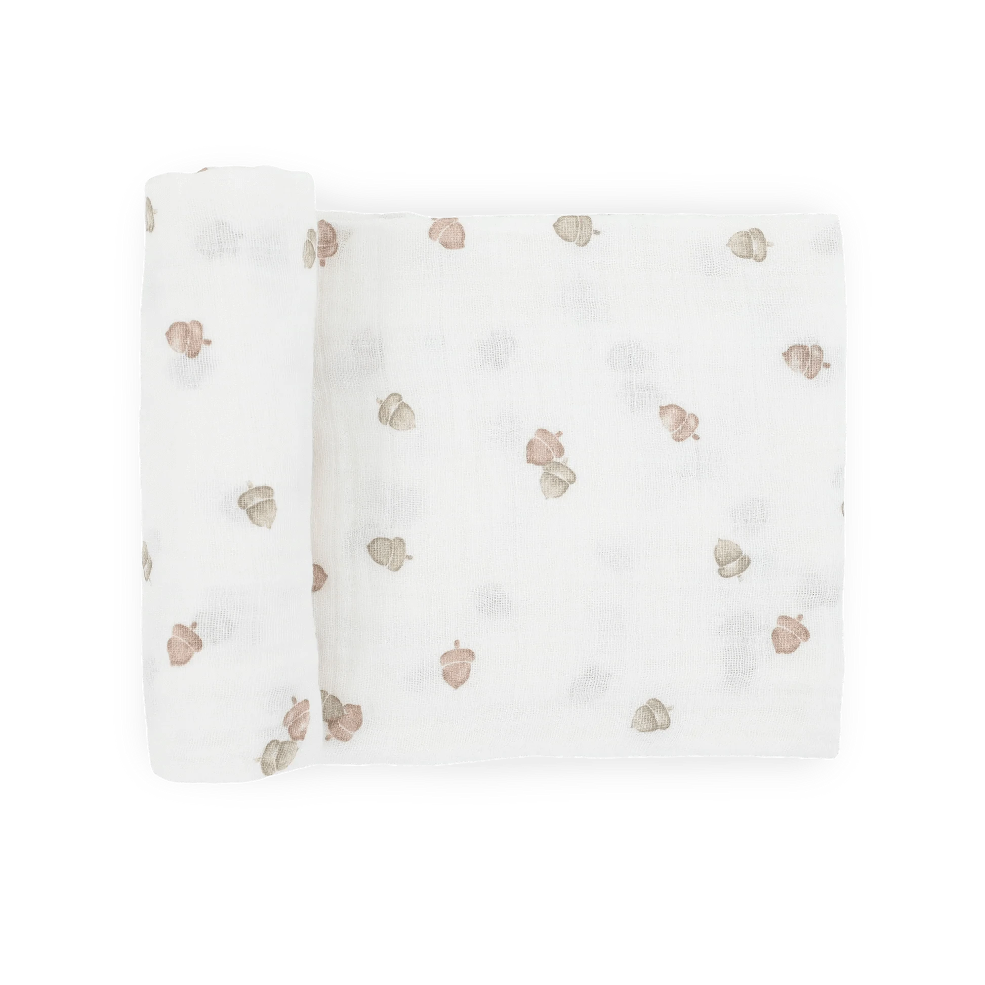 Cotton Muslin Swaddle Blanket - Acorns Little Unicorn Lil Tulips