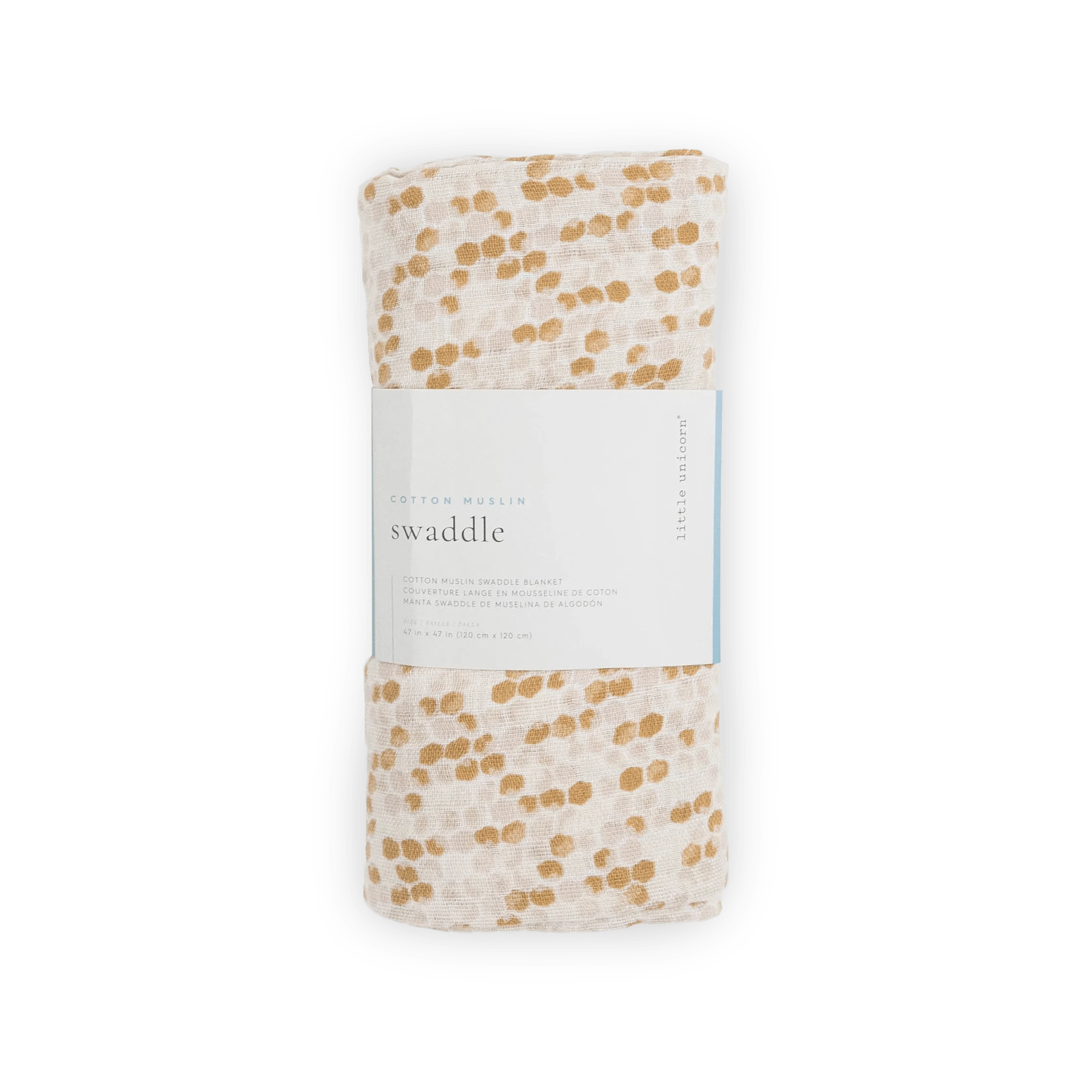 Cotton Muslin Swaddle Blanket - Honeycomb Little Unicorn Lil Tulips