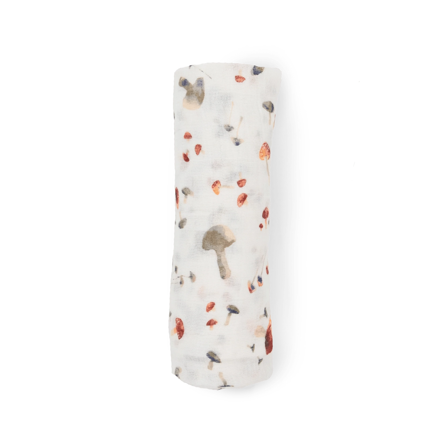 Cotton Muslin Swaddle Blanket - Mushrooms Little Unicorn Lil Tulips