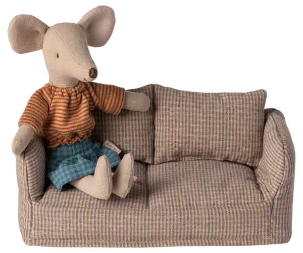 Couch, Mouse Maileg Lil Tulips