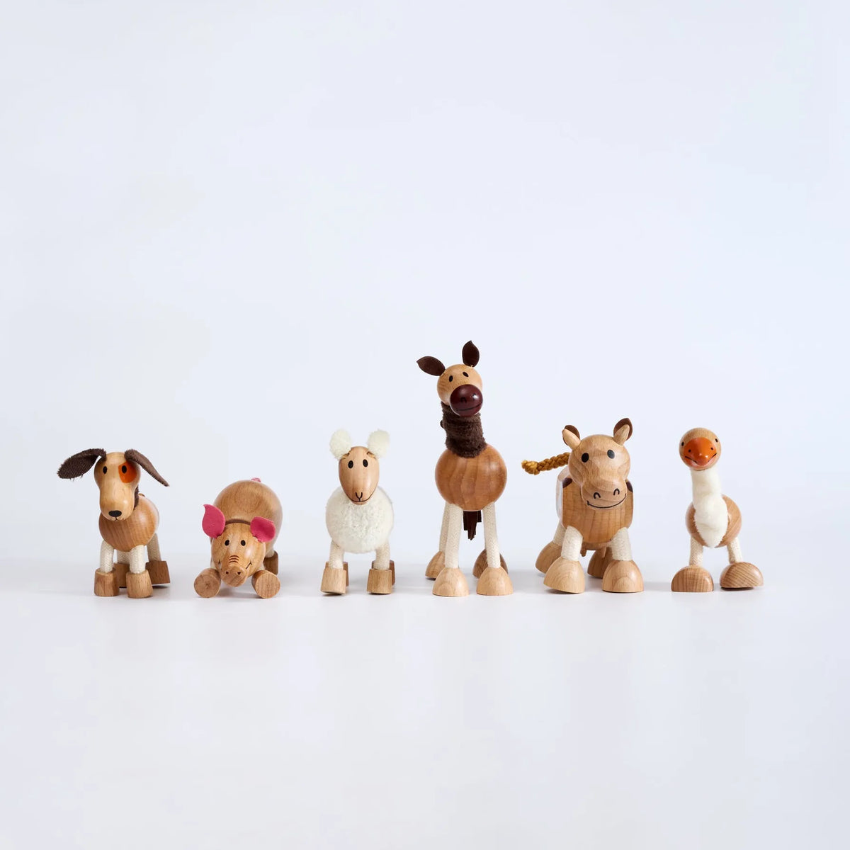 Cow Wooden Toy anamalz Lil Tulips