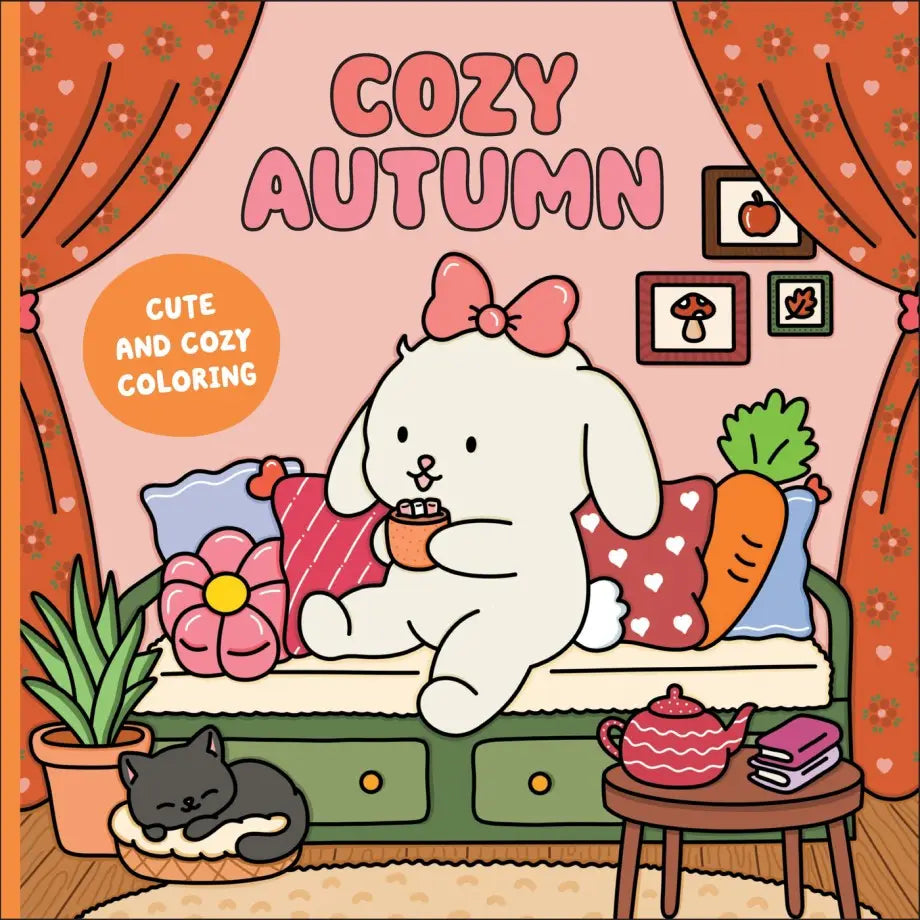 Cozy Autumn: A Cute & Cozy Coloring Book Abrams Lil Tulips