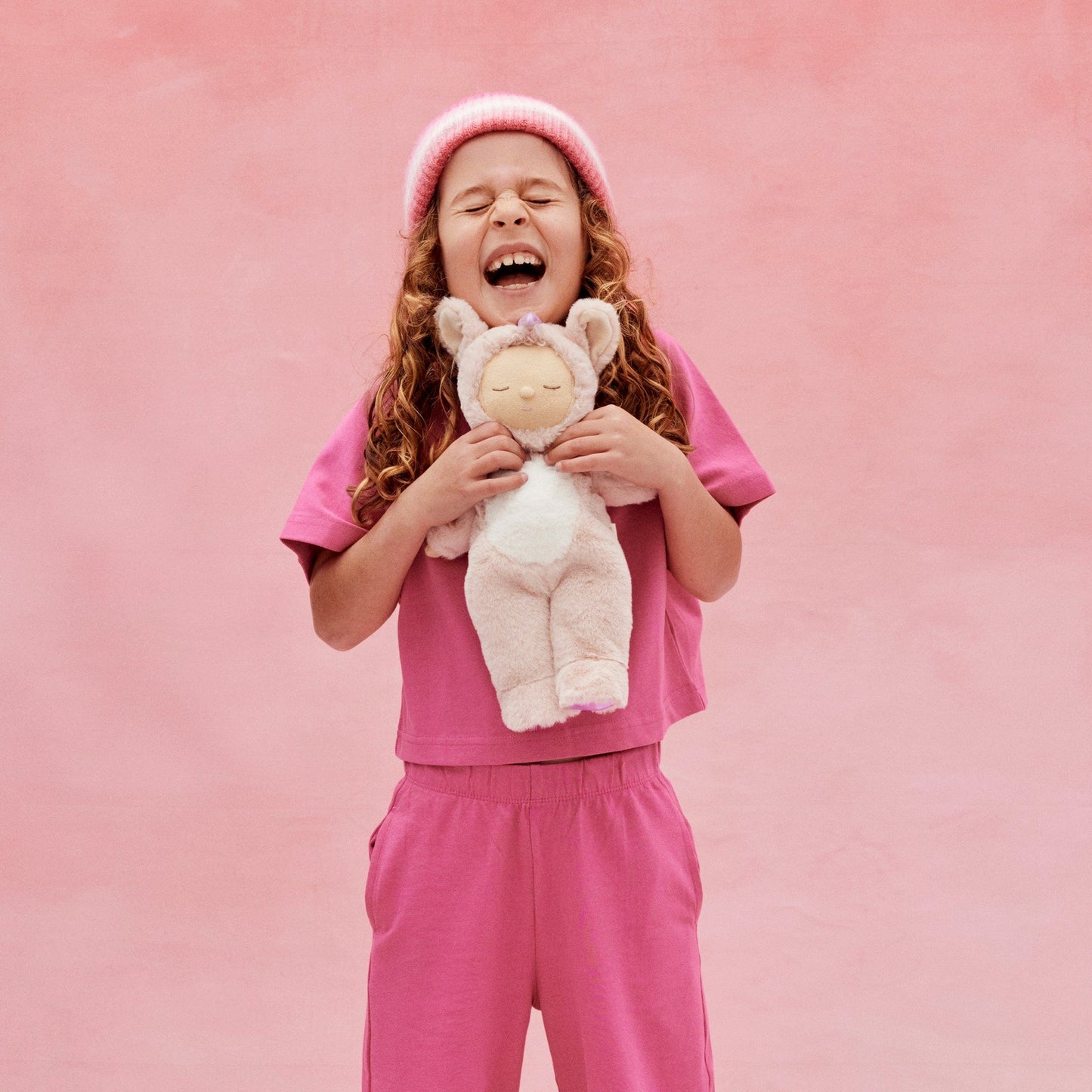 Cozy Dinkum Unicorn Sugarpie - Pink Olli Ella Lil Tulips