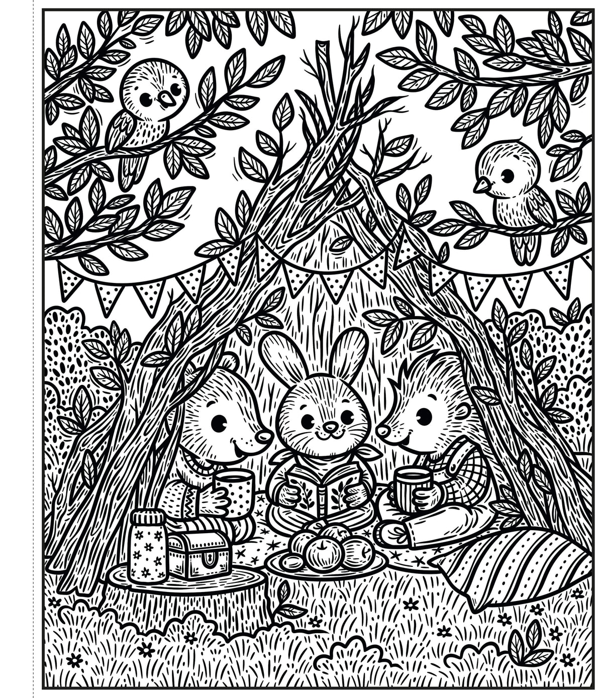 Cozy Magic Painting Book Harper Collins Childrens Lil Tulips