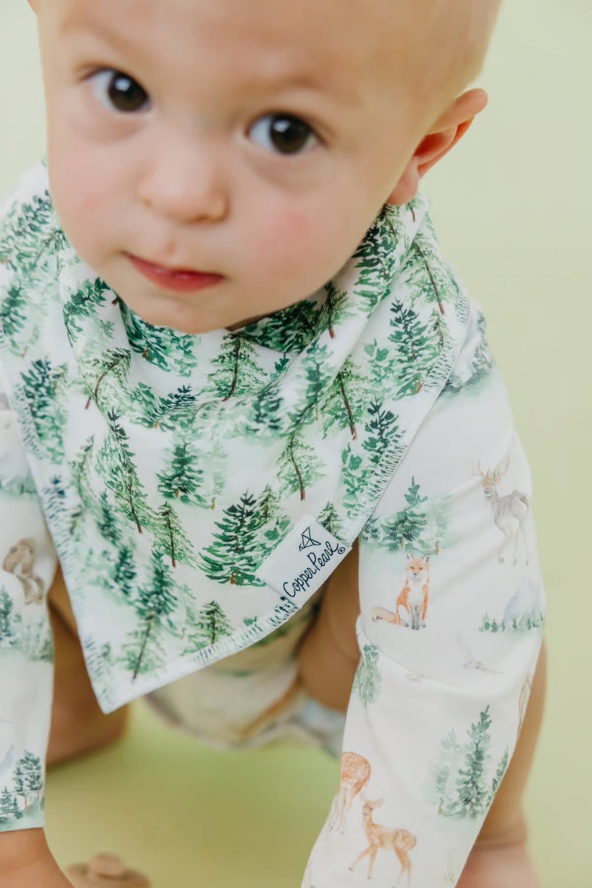 Grayson Baby Bandana Bibs Copper Pearl Lil Tulips