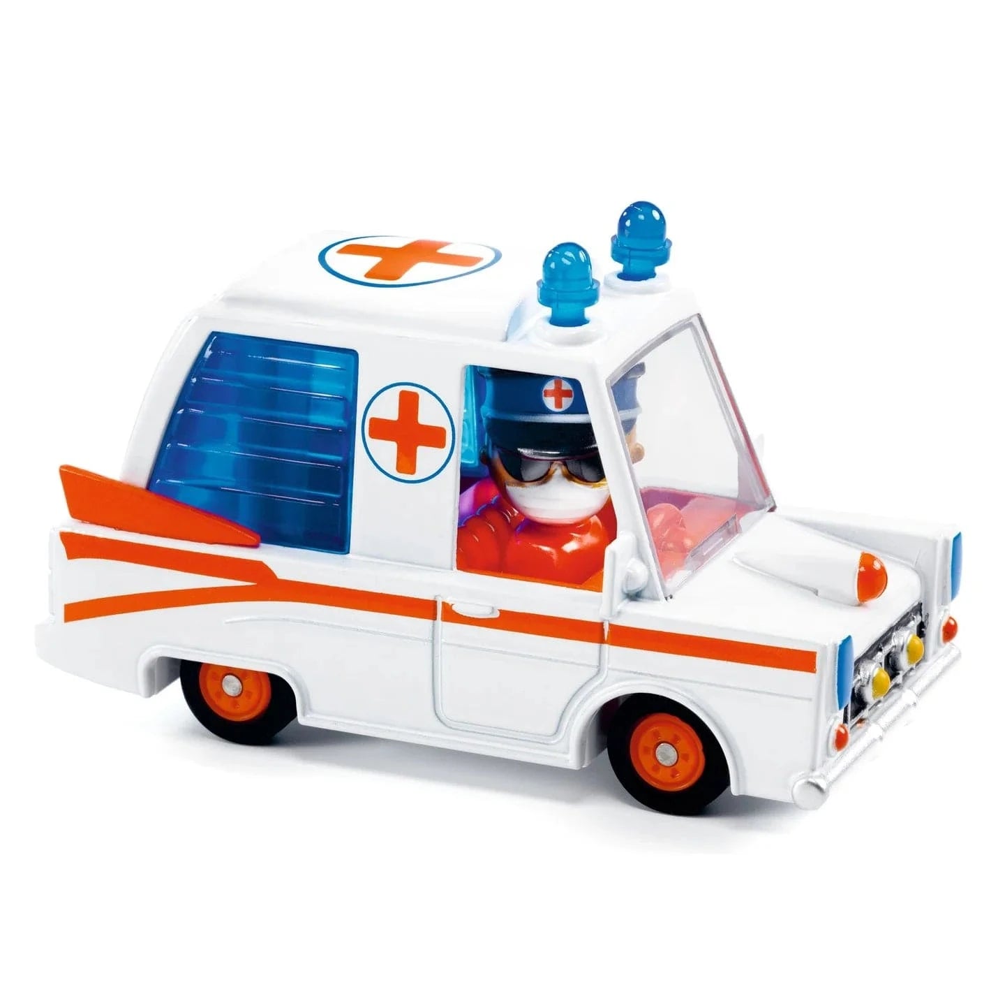 Crazy Motors Hurry Ambulance Djeco Lil Tulips
