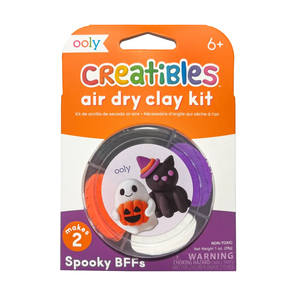 Creatibles Air Dry Clay Kit - Spooky Bffs OOLY Lil Tulips