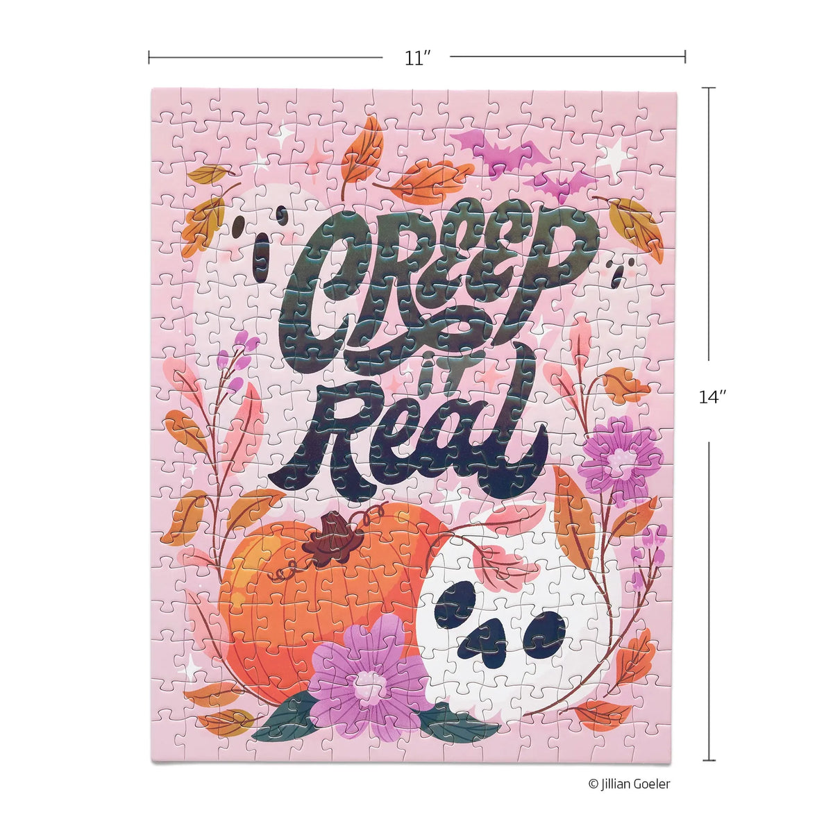 Creep It Real 250 Piece Puzzle Set of 3 Halloween Gift WerkShoppe Lil Tulips