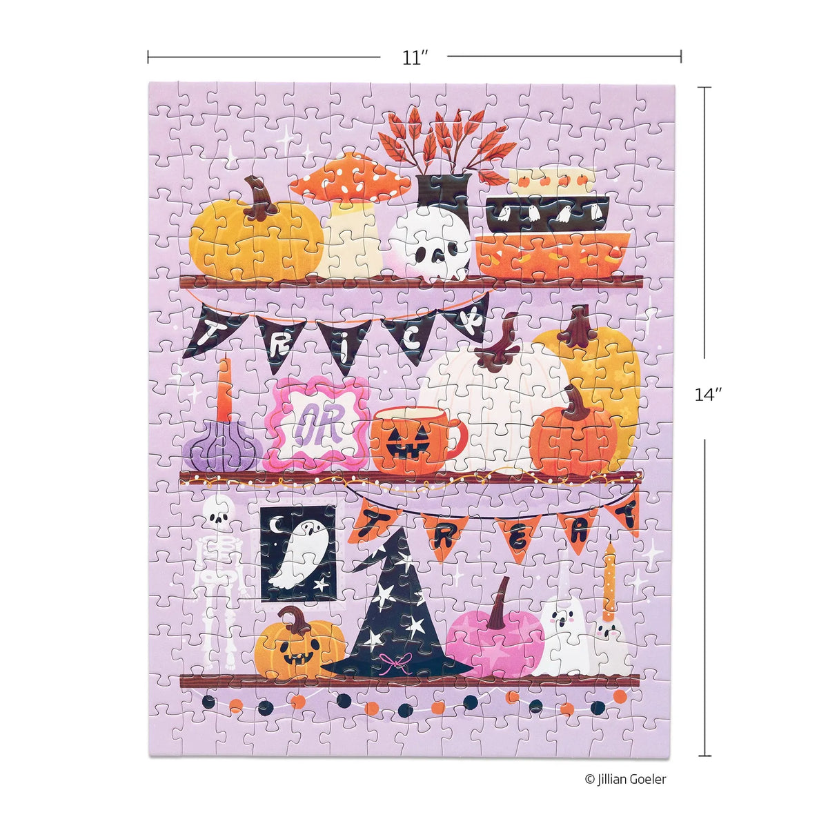 Creep It Real 250 Piece Puzzle Set of 3 Halloween Gift WerkShoppe Lil Tulips