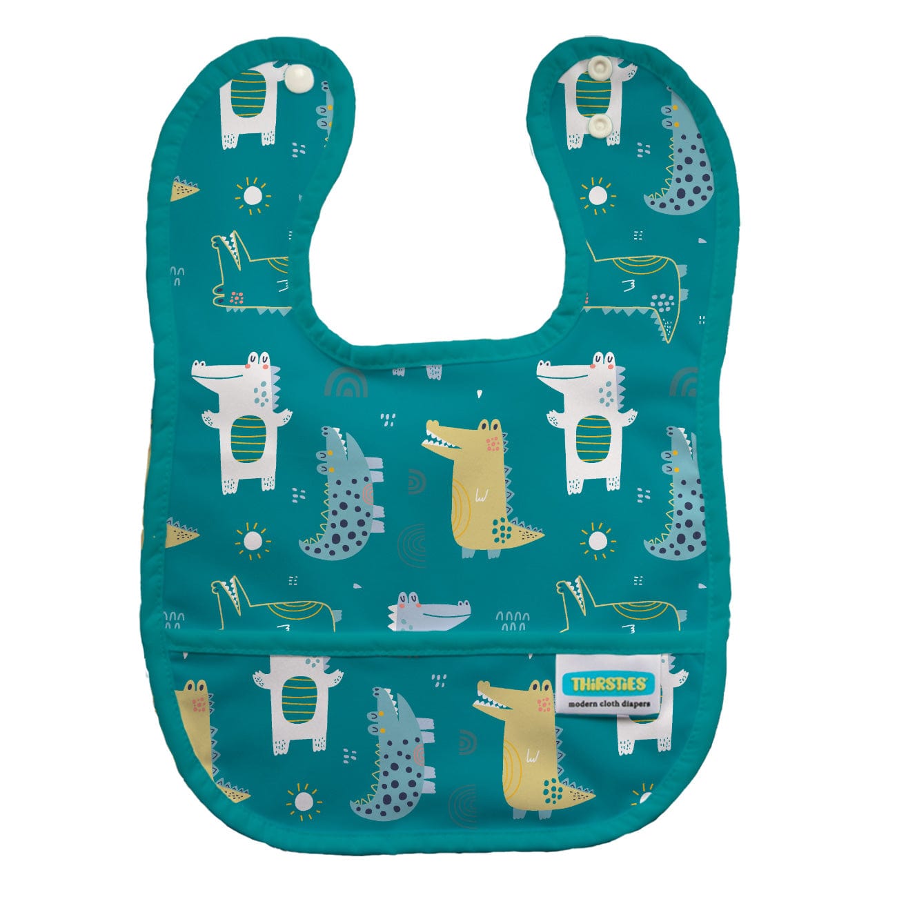 Crockin' Pocket Bib Thirsties Bibs Lil Tulips