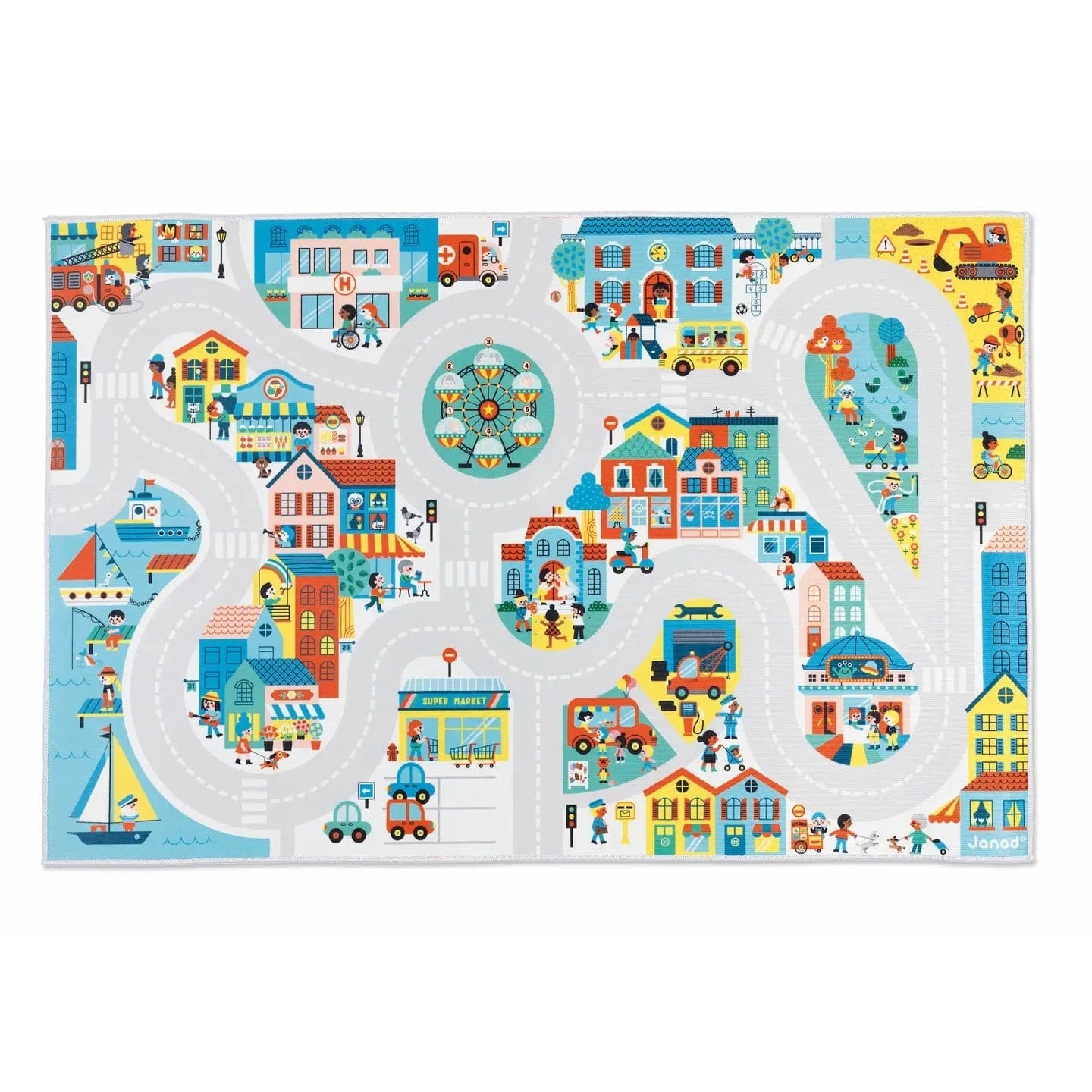 Crossroads City - Play Mat Janod Lil Tulips