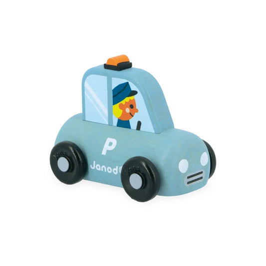 Crossroads City - Police Car Janod Baby Toys & Activity Equipment Lil Tulips