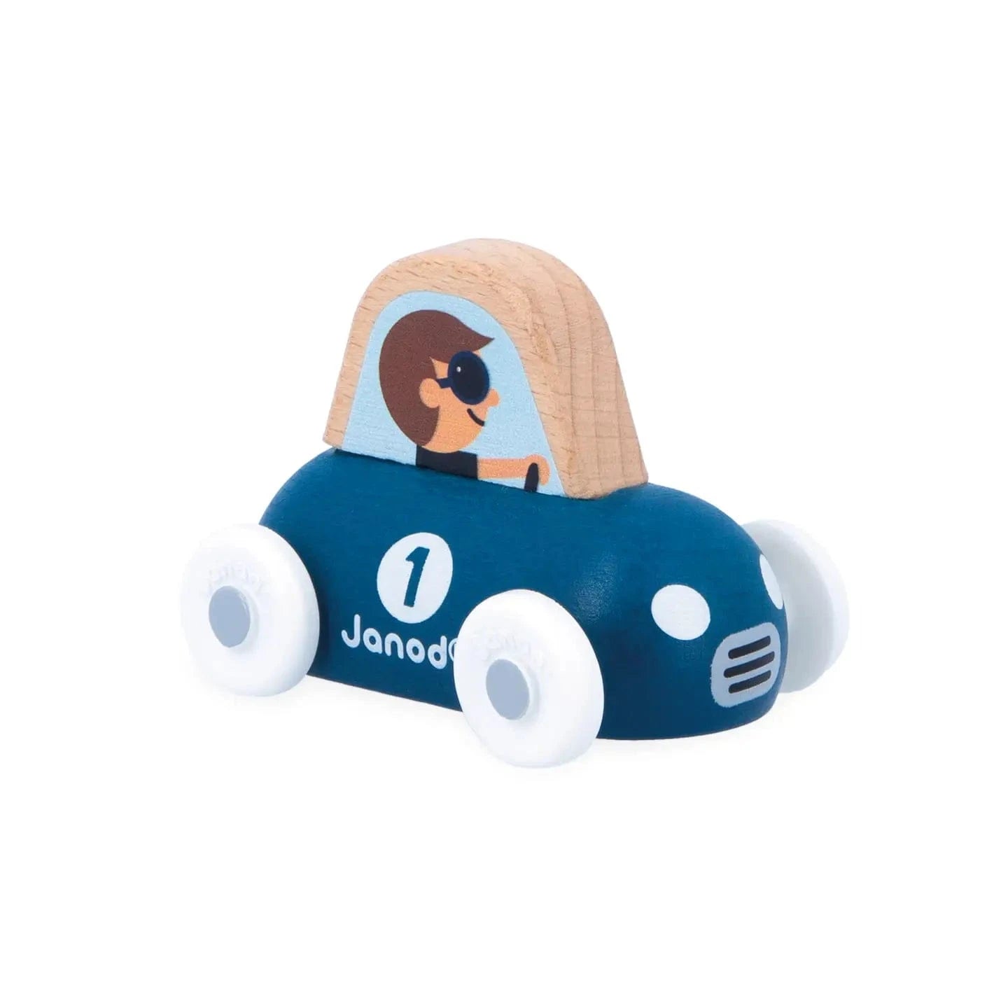 Crossroads White Valley - Sports Car Janod Baby Toys & Activity Equipment Lil Tulips