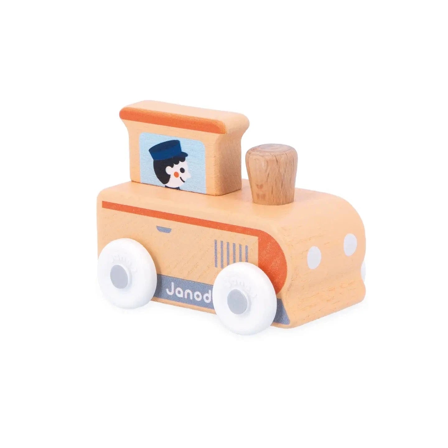 Crossroads White Valley - Train Engine Janod Baby Toys & Activity Equipment Lil Tulips