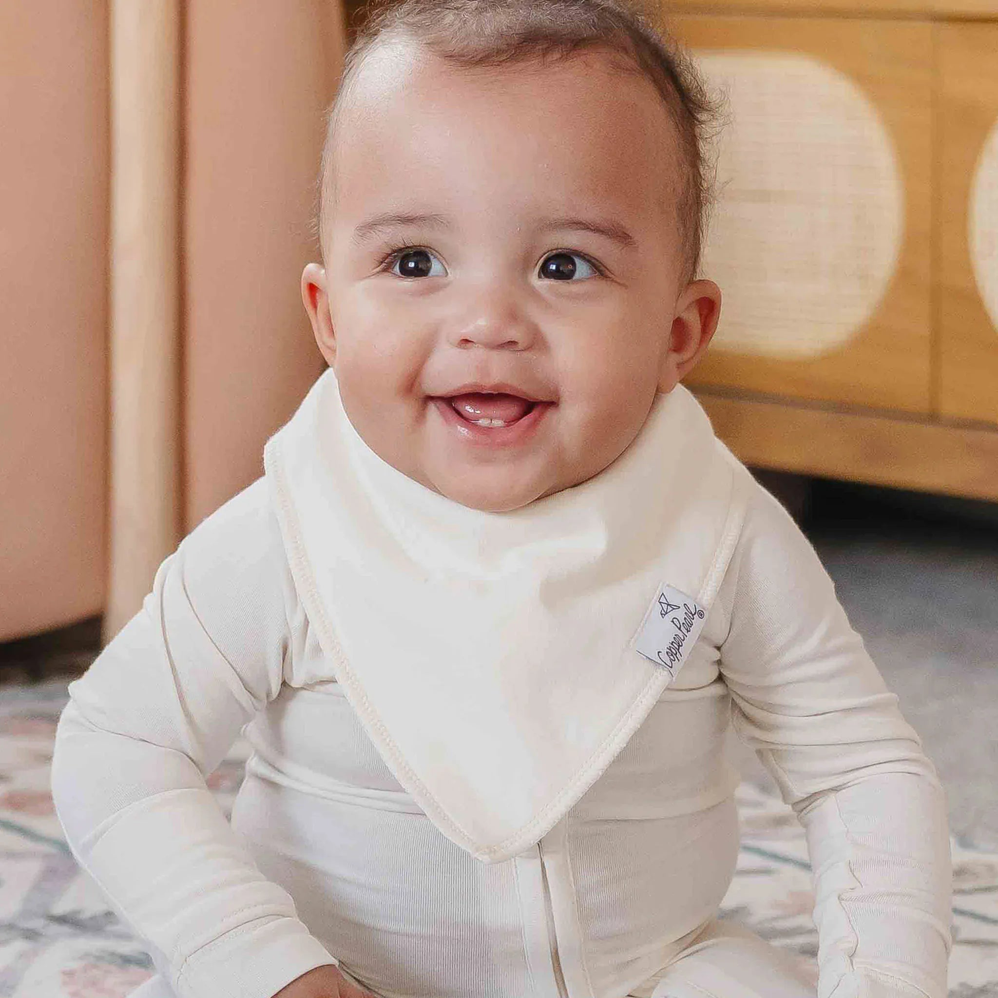 Cru Bandana Bibs Copper Pearl Lil Tulips