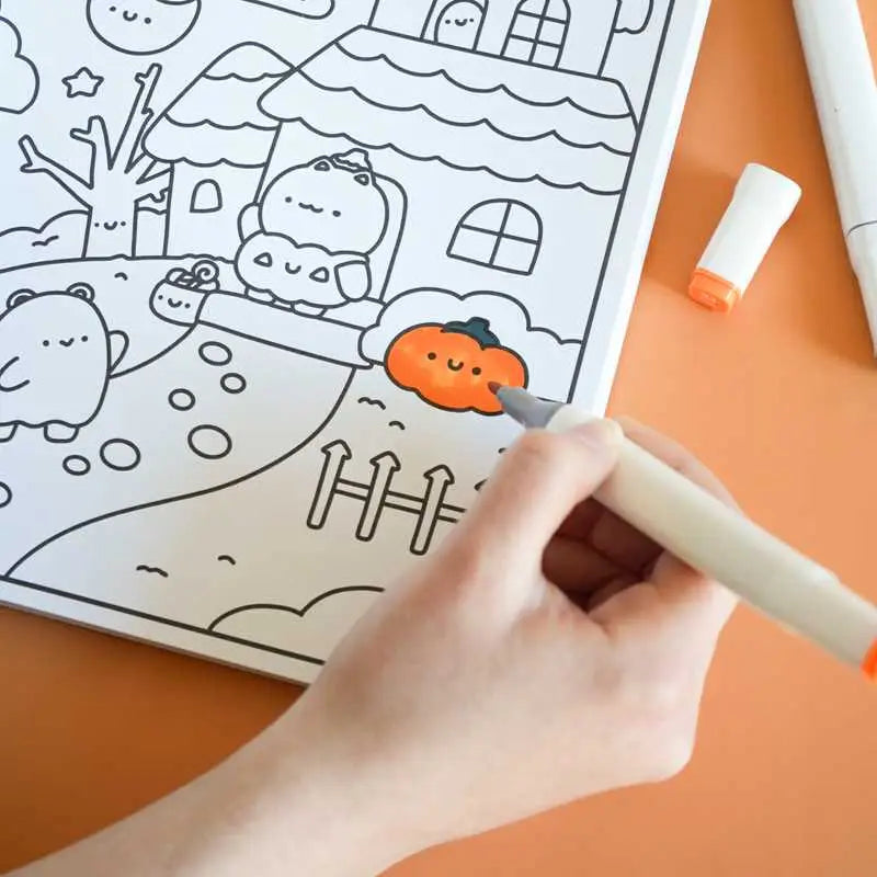 Cute & Cozy Coloring: Spooky Simon & Schuster Lil Tulips