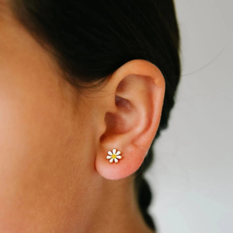 Daisy Flat Back Earrings Pip Pop Post Bracelets Lil Tulips