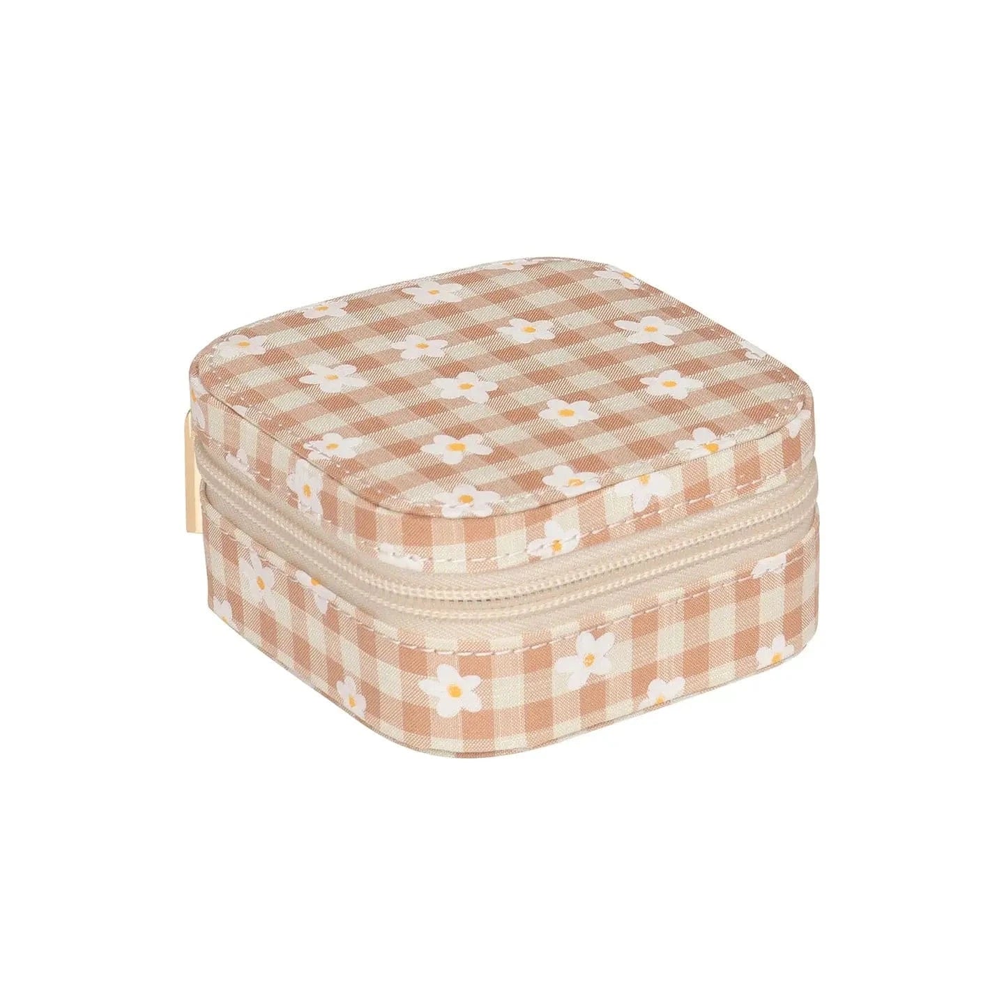 Daisy Gingham Square Jewelry Box Rockahula Kids buble Lil Tulips