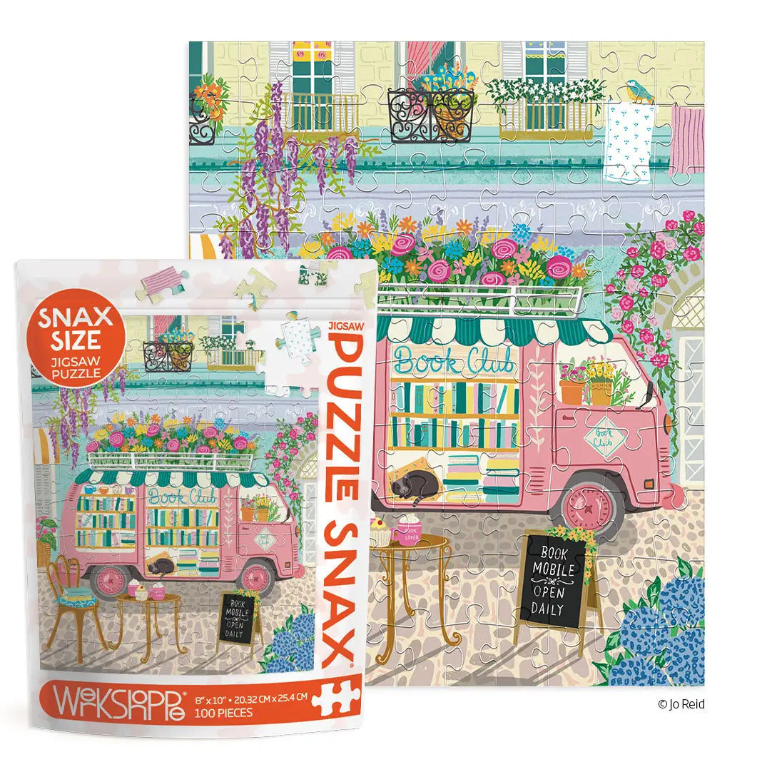 Daisy's Flower Shop 100 Piece Puzzle Snax WerkShoppe Lil Tulips