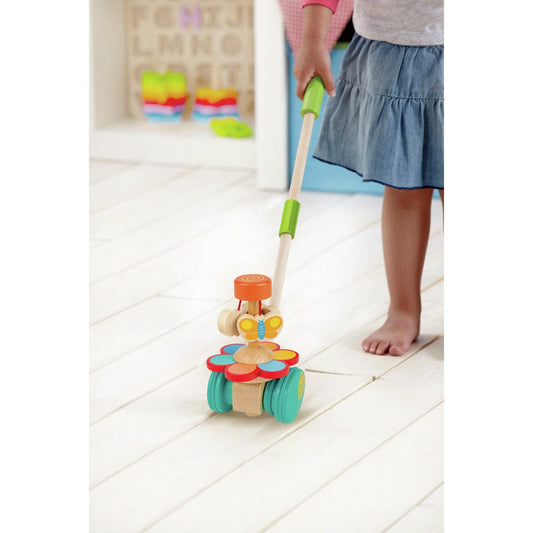 Dancing Butterflies Push Along Hape Lil Tulips