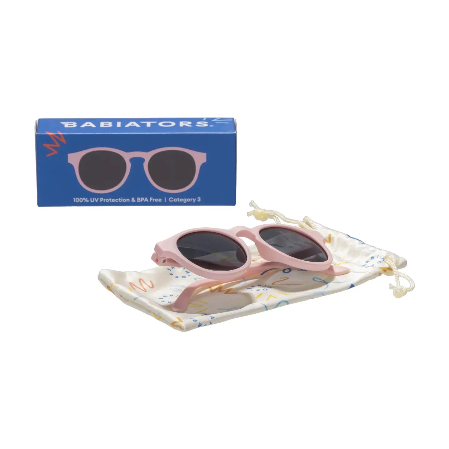 Ballerina Pink Keyhole Sunglasses
