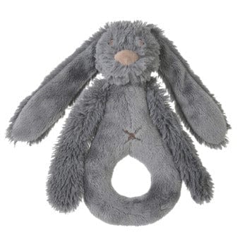 Deep Grey Rabbit Richie Rattle Happy Horse Lil Tulips