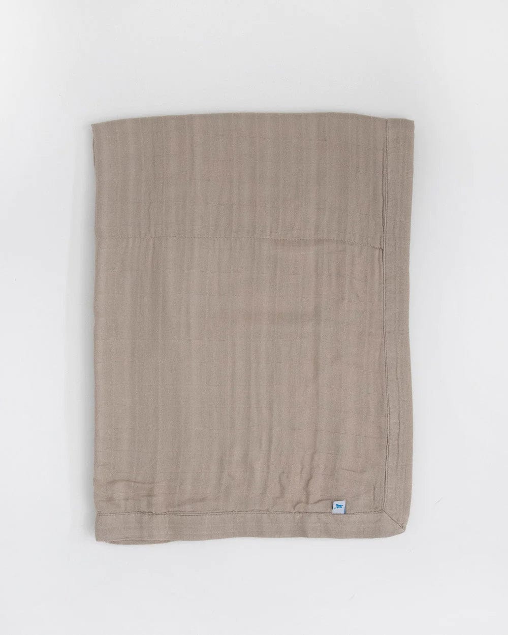 Deluxe Muslin Baby Quilt - Oatmeal Little Unicorn Lil Tulips