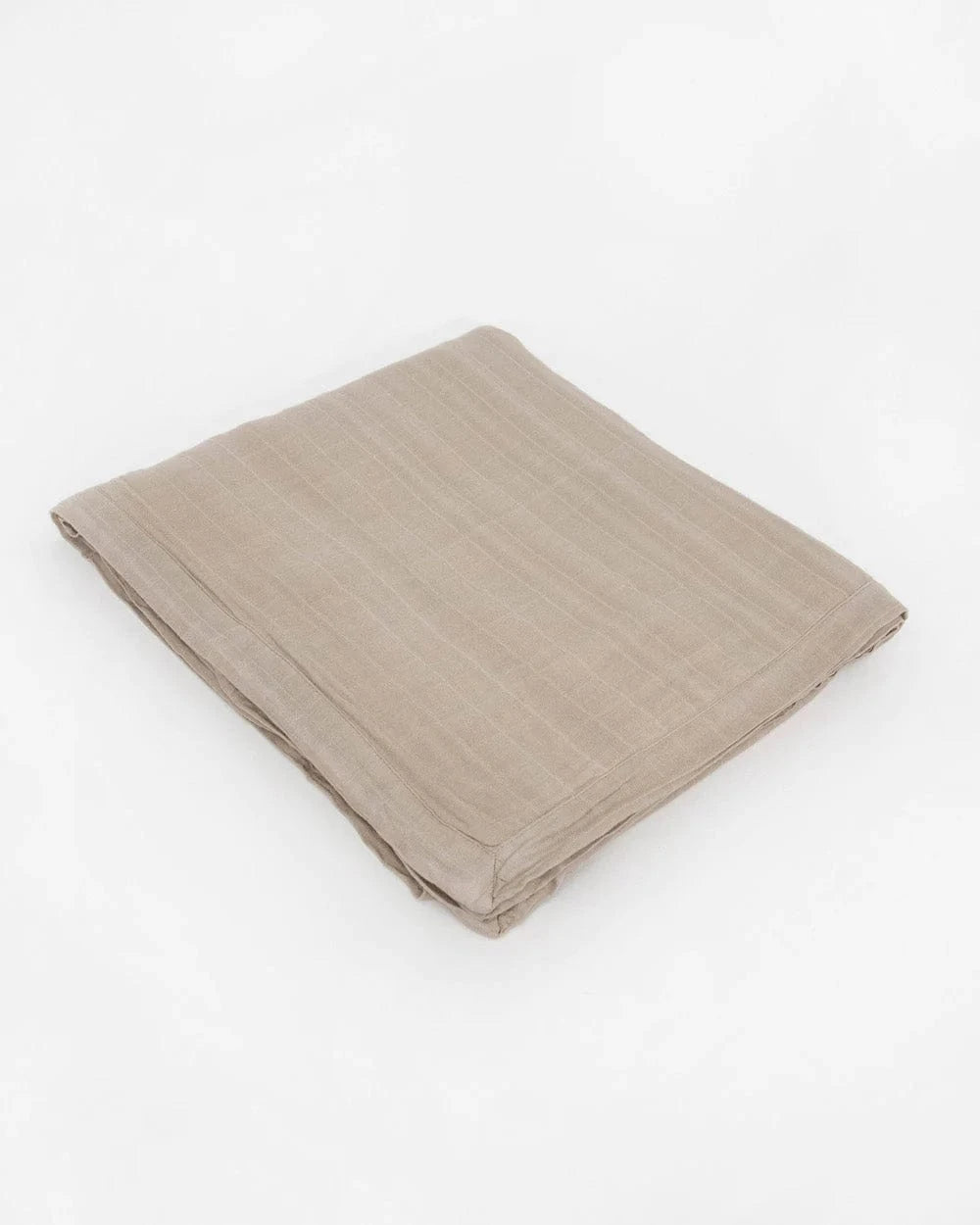 Deluxe Muslin Quilted Throw - Oatmeal Little Unicorn Lil Tulips