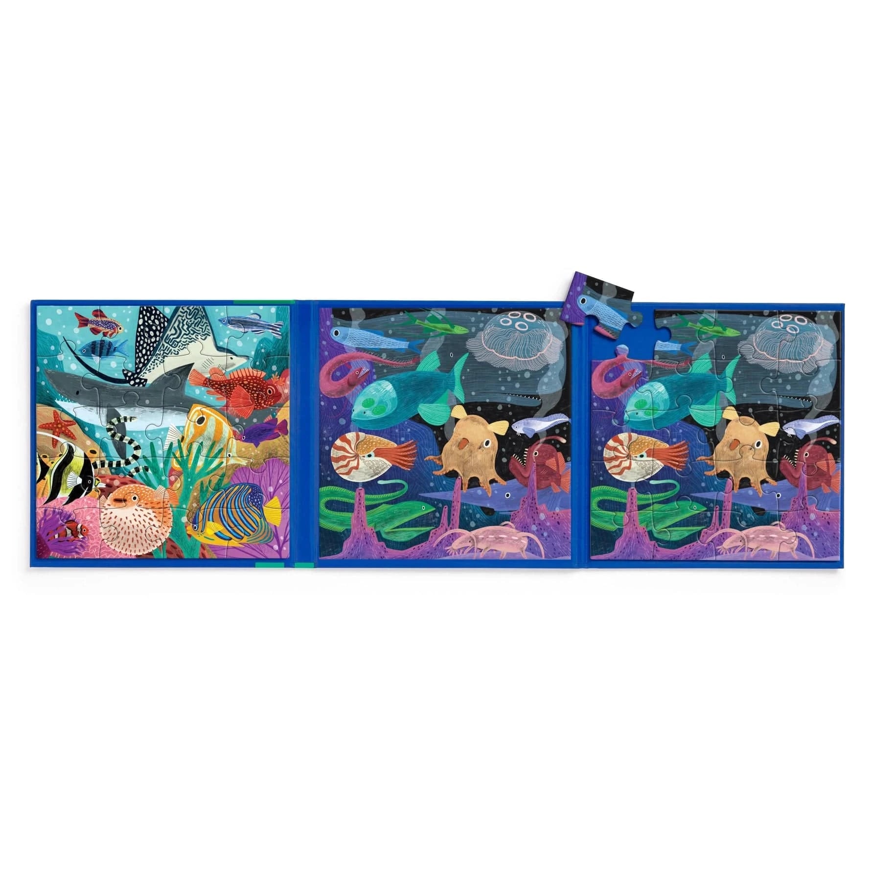 Depths of the Seas Magnetic Puzzle Chronicle Books Lil Tulips