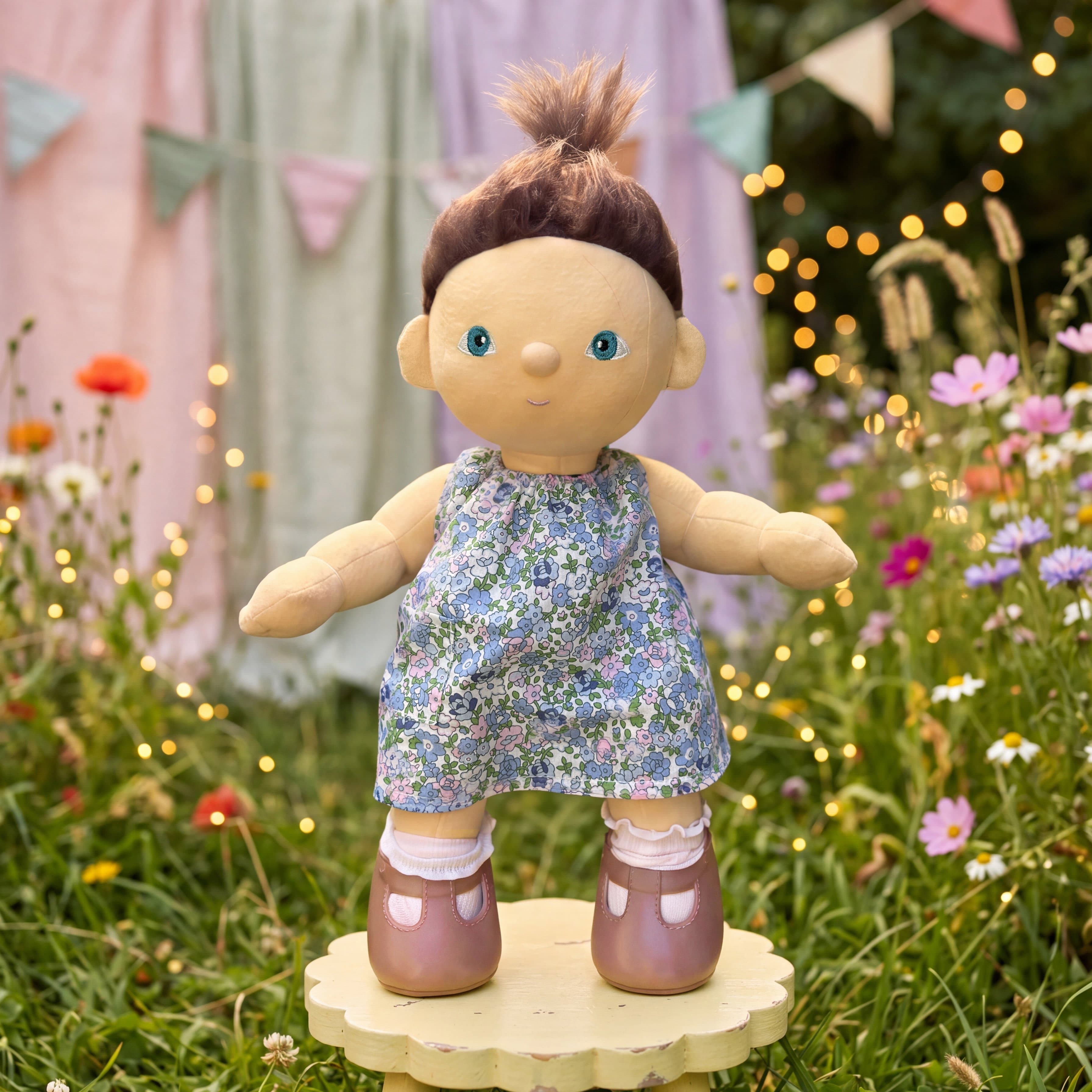 Dinkum Doll Dress - Florin Olli Ella Lil Tulips