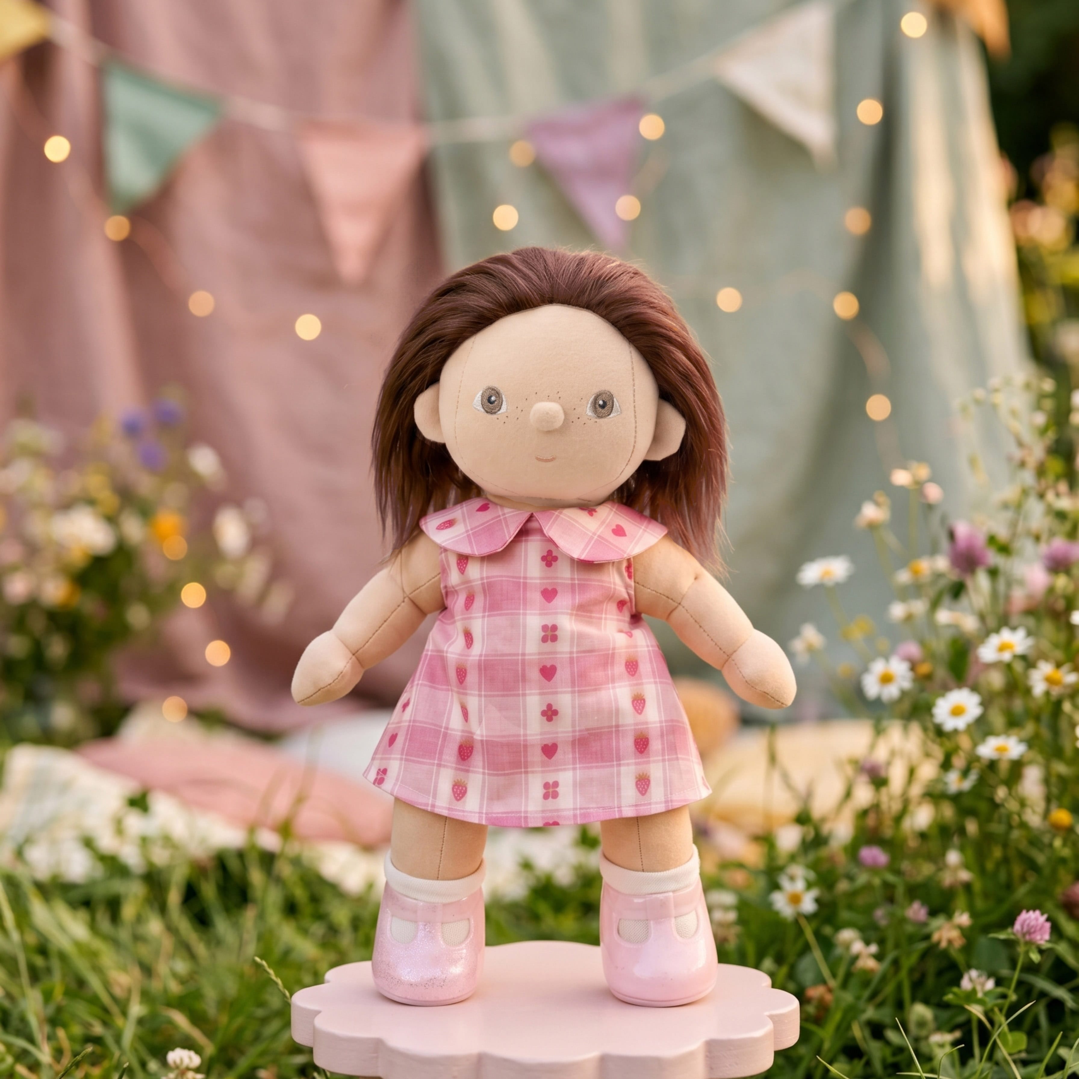 Dinkum Doll Dress - Rosette Olli Ella Lil Tulips